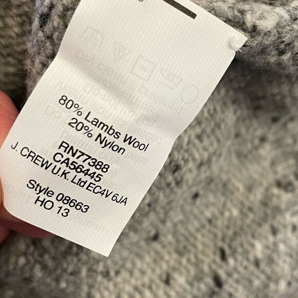 EUC J. Crew Sweater with Beaded Neckline Sz. XS - Picture 6 of 6